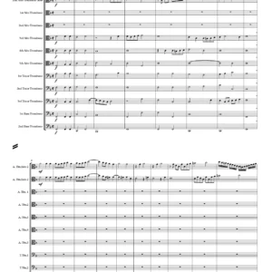 Canzon Duodecimi Toni á 10 (No.2) for Two Alto Trombone Soloist & 10 Trombones - Giovanni Gabrieli