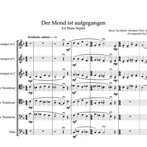 Der Mond ist Aufgegangen - German Children´s Song by Johann Abraham Peter Schulz