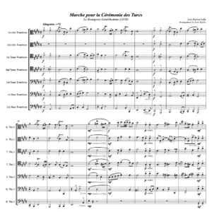 Marche pour le ceremony des Turcs - Jean-Baptiste Lully