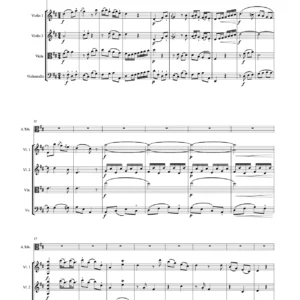 Concerto for Alto Trombone and String Quartet - Leopold Mozart (From Serenade in D major LMV VIII:9) Cadenza by Lars Karlin