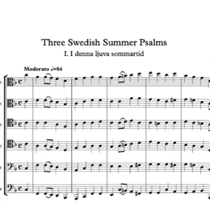 Three Swedish Psalms