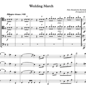 Wedding March - Felix Mendelssohn